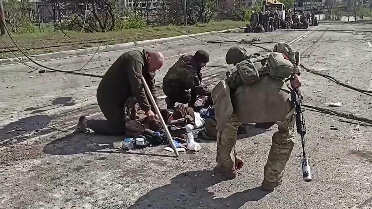 Happening In Mariupol:The Past 24 hours, 694 Nationalists Have Surrendered To Russian Forces