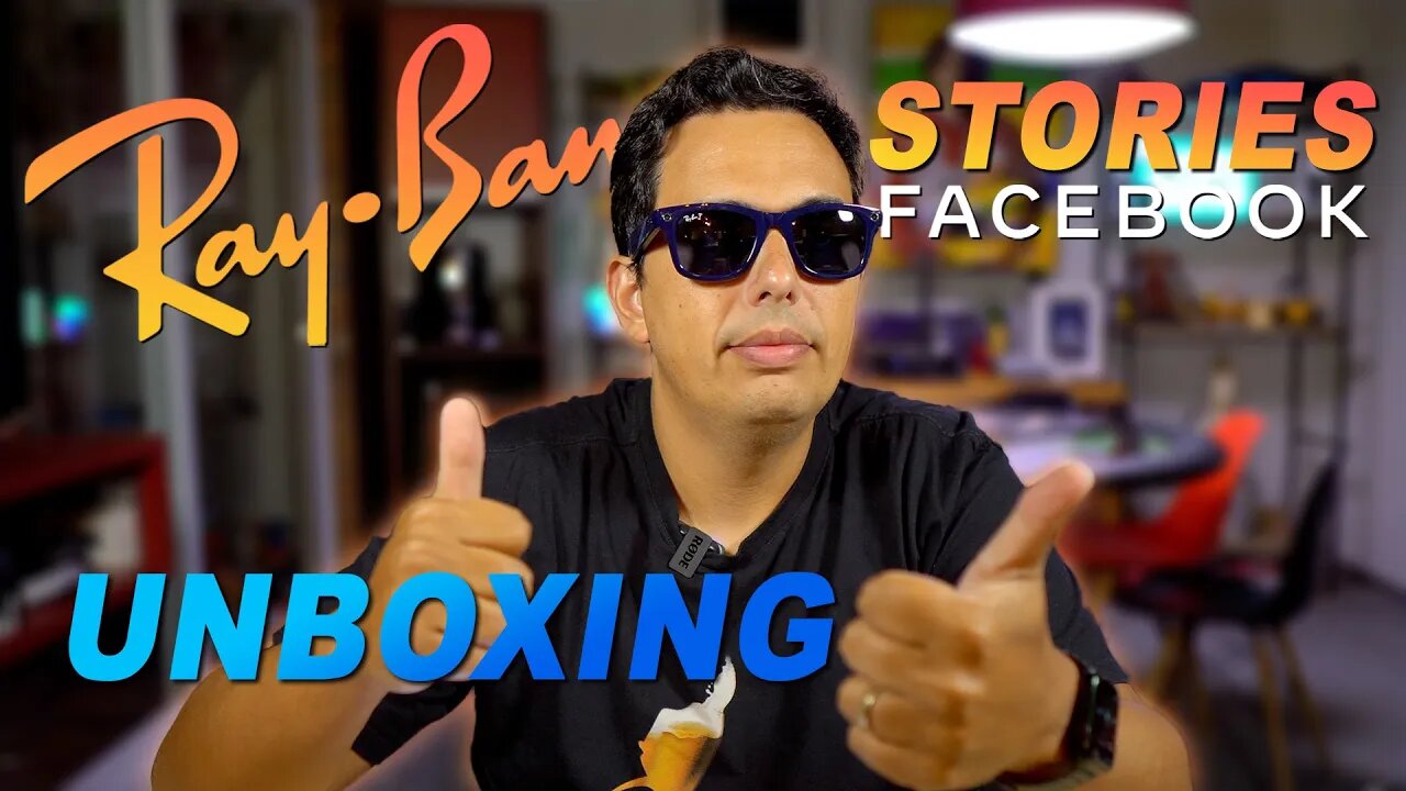 Ray-Ban Stories o óculos do Facebook! Unboxing em Português!