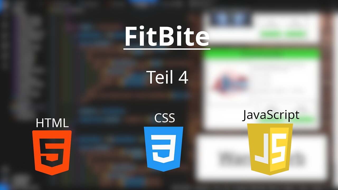 Warenkorb erstellen | FitBite Teil 4 | HTML, CSS und JavaScript