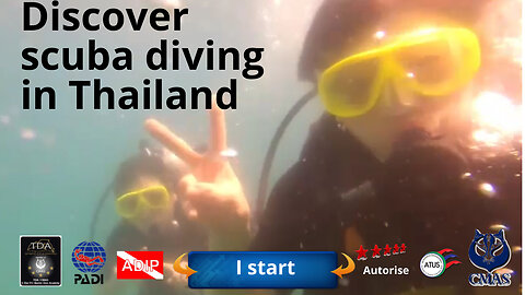 Discover scuba diving in Thailand