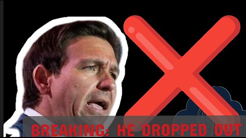 BREAKING NEWS: DeSantis Drops Out of 2024 Race & Endorses Trump