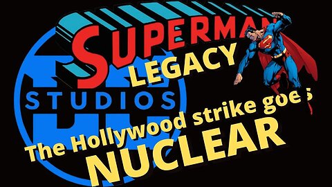 Lex Luther Casting news & The HOLLYWOOD strike gets SERIOUS!!