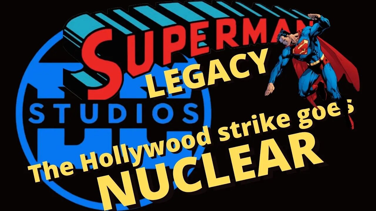 Lex Luther Casting news & The HOLLYWOOD strike gets SERIOUS!!