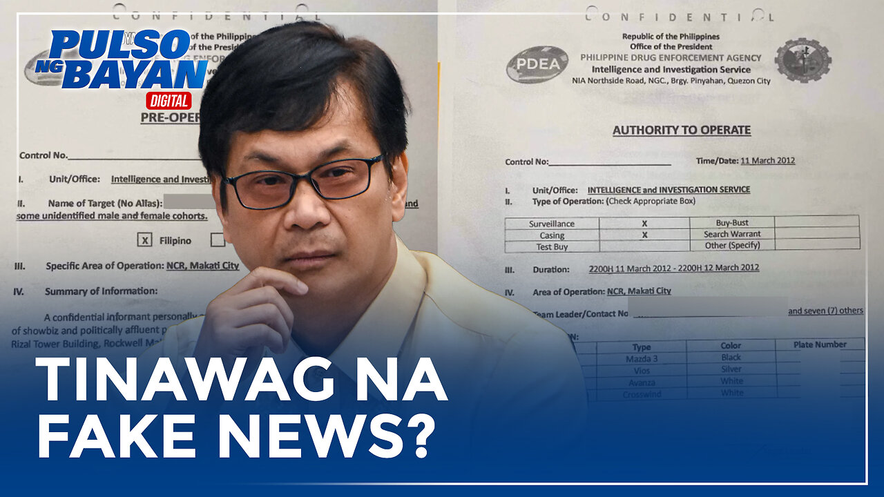 Abalos, tinawag na 'fake news' ang kumakalat na dokumentong target noon ng drug operation si PBBM