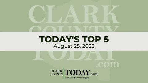 📰 Today's Top 5 • August 25, 2022