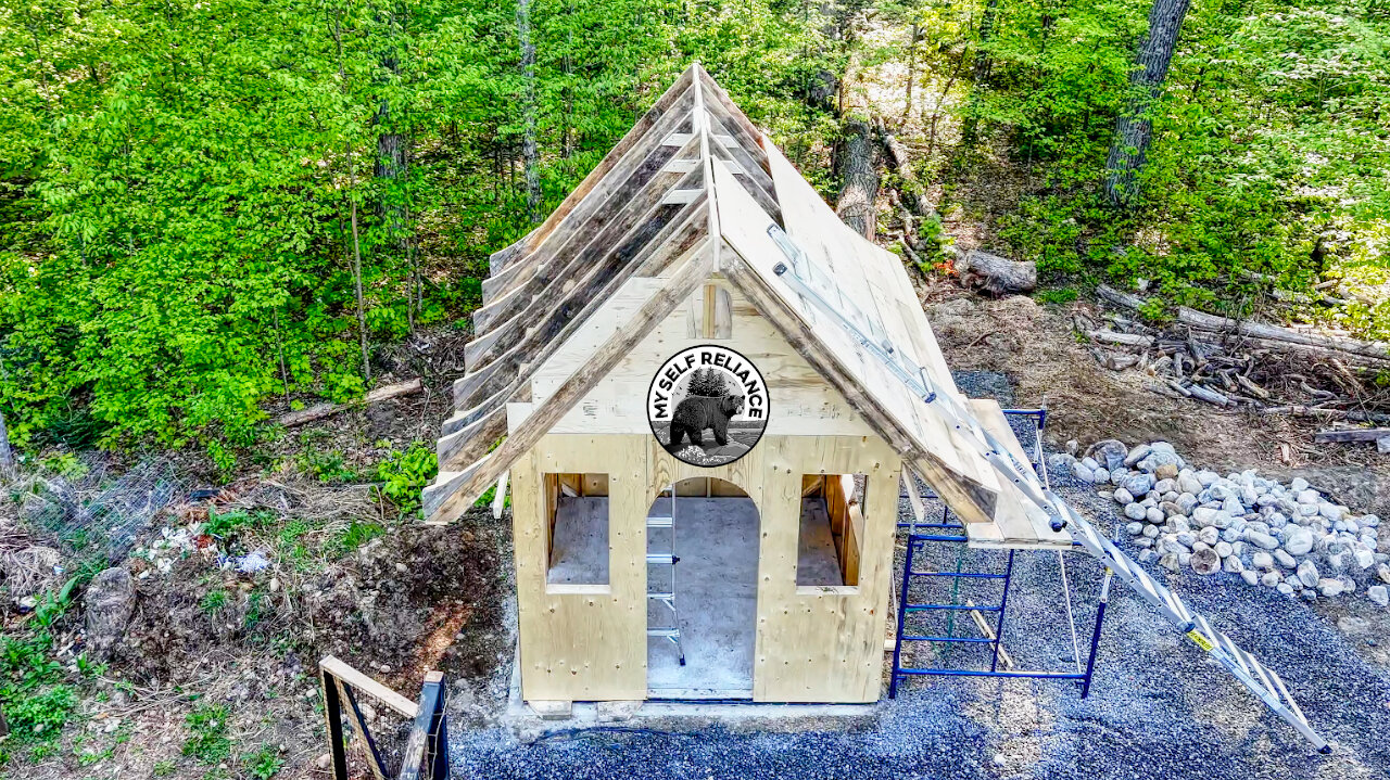 Building a Stone Chicken Coop, Roasting a Wild Turkey in an Outdoor Kitchen