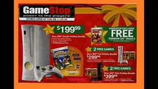 Let's check out Black Friday 2008 GameStop ad