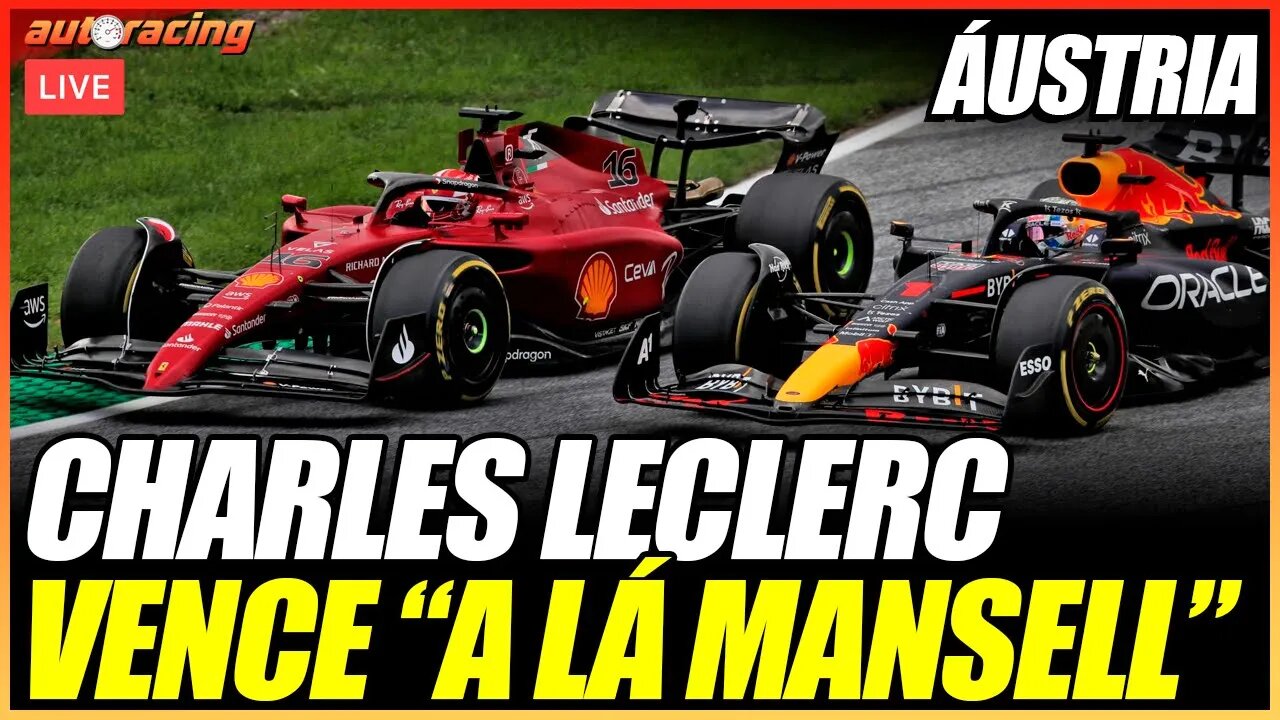 COMO UM LEÃO CHARLES LECLERC DETONA NA CORRIDA DO GP DA ÁUSTRIA NO RED BULL RING F1 2022