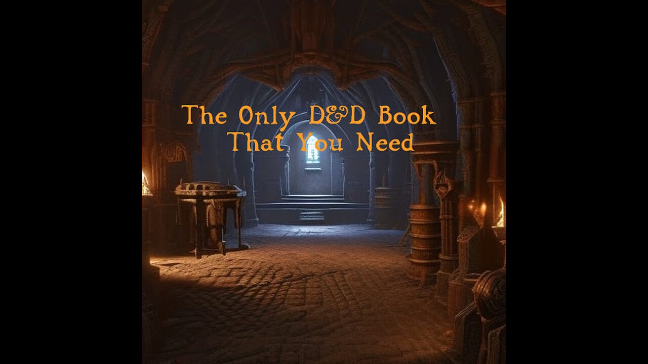 The One Book You Need For Old D&D