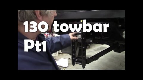 Fitting a Td5 130 towing hitch to a pre Td5 chassis. Something to be aware of. Part 1