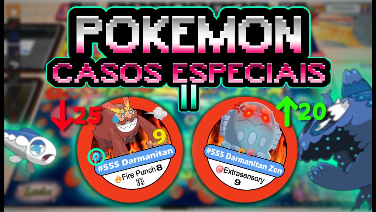 Pokémon Mestre dos Treinadores RPG - Explicando as Regras (Casos Especiais pt. 2)