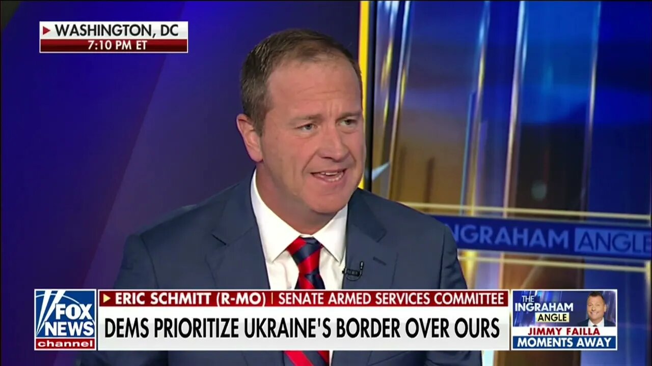 Joined @FoxNews with Laura Ingraham and Sen Johnson to discuss Biden’s border crisis & Ukraine aid.