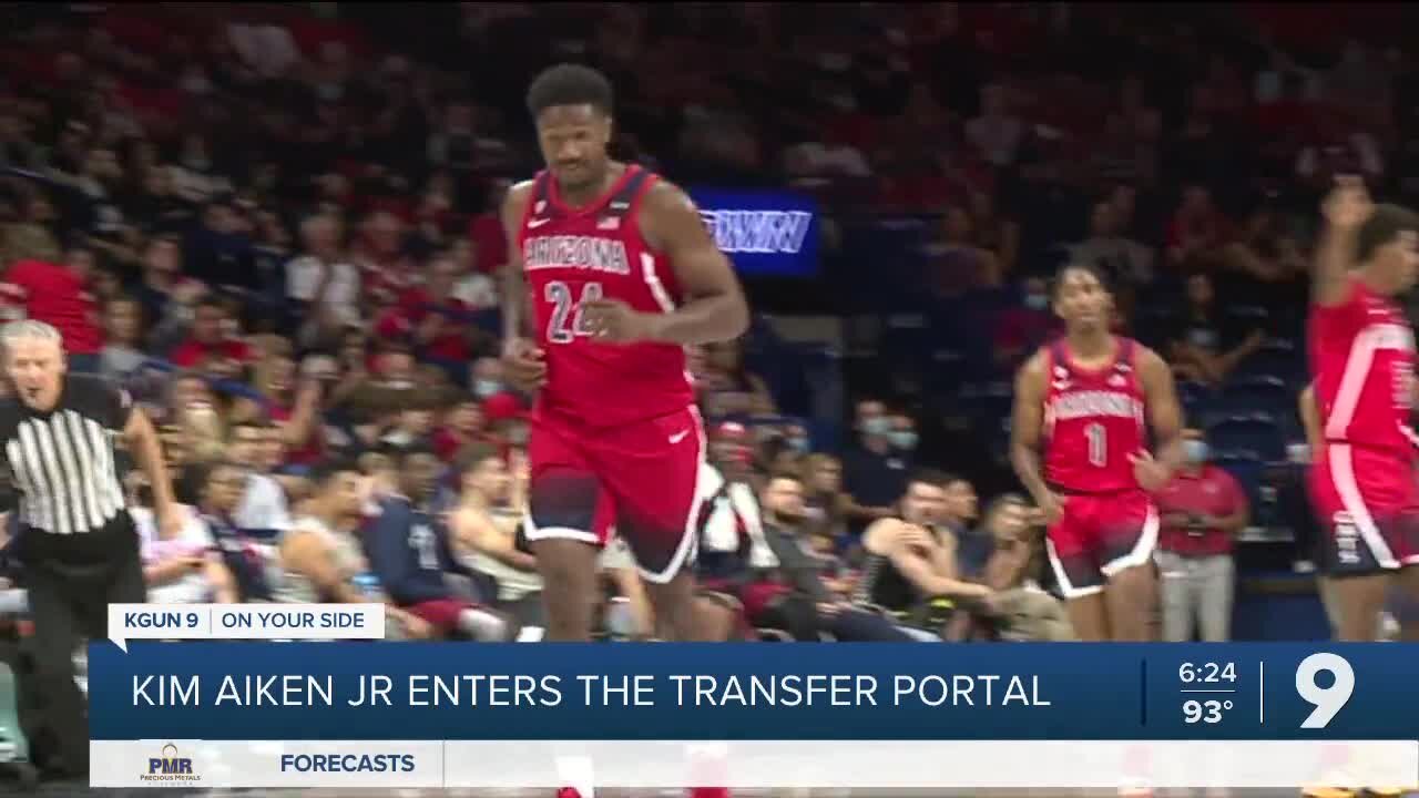 Kim Aiken Jr. enters the transfer portal