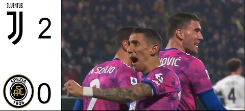 The goals of the match between Juventus and Spezia (2-0) in the Italian championship