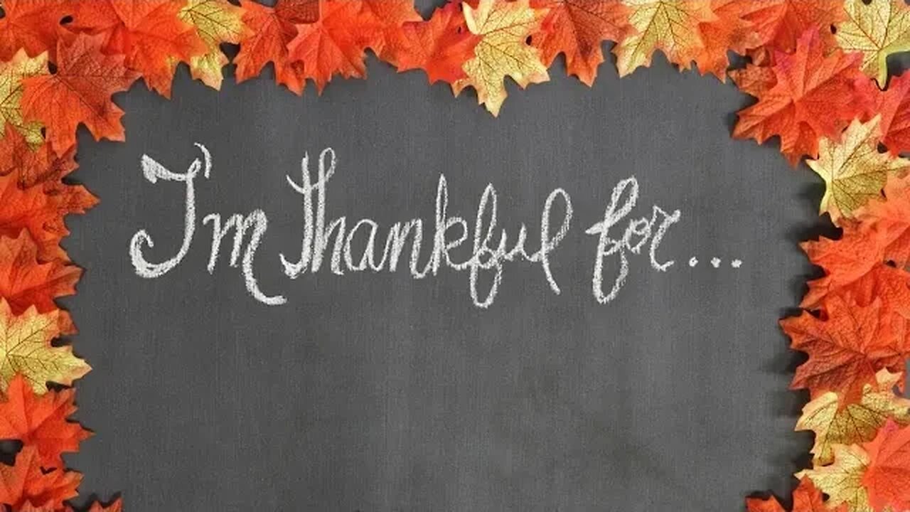 Are you thankful to YHWH