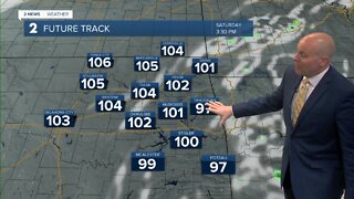Isolated Storms Today, Staying Hot