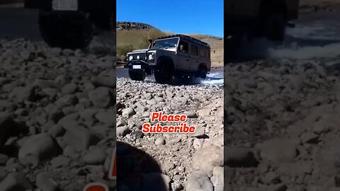 Landy River crossing in Lesotho