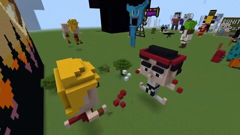 MINECRAFT: RYU VS KEN STREET FIGTHER VI #shorts