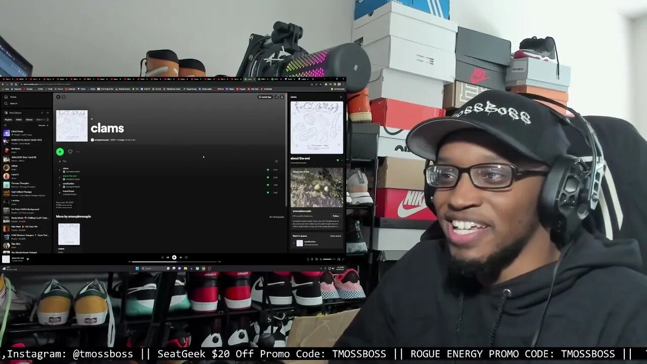 smoopinmoopin - clams REACTION!