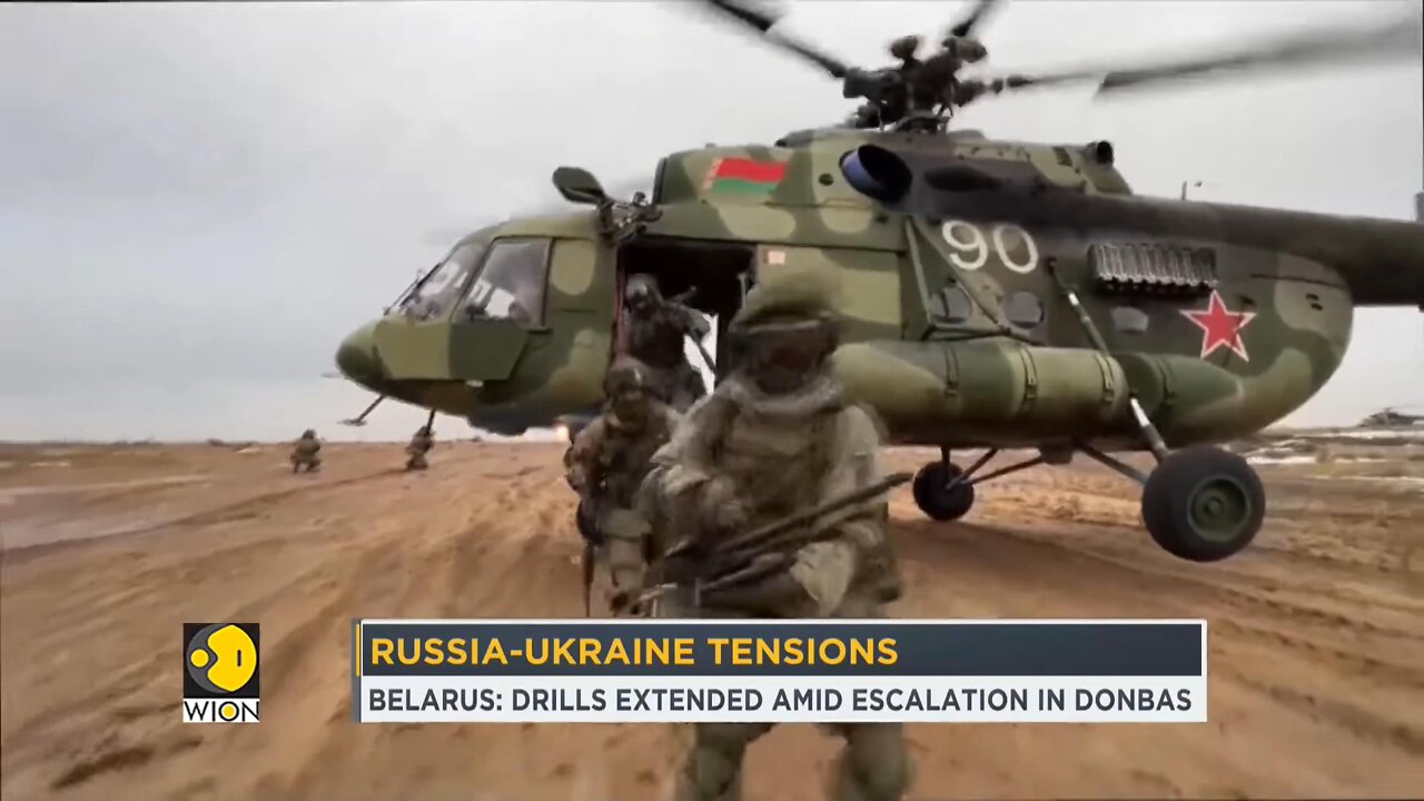 Russia, Belarus extend drills- A sharp increase in shelling reported in Ukraine