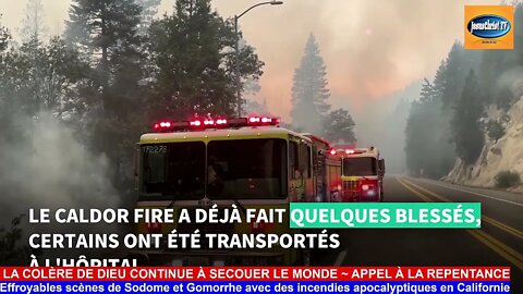 🔥🔥Effroyables scènes de Sodome et Gomorrhe avec des incendies apocalyptiques en Californie