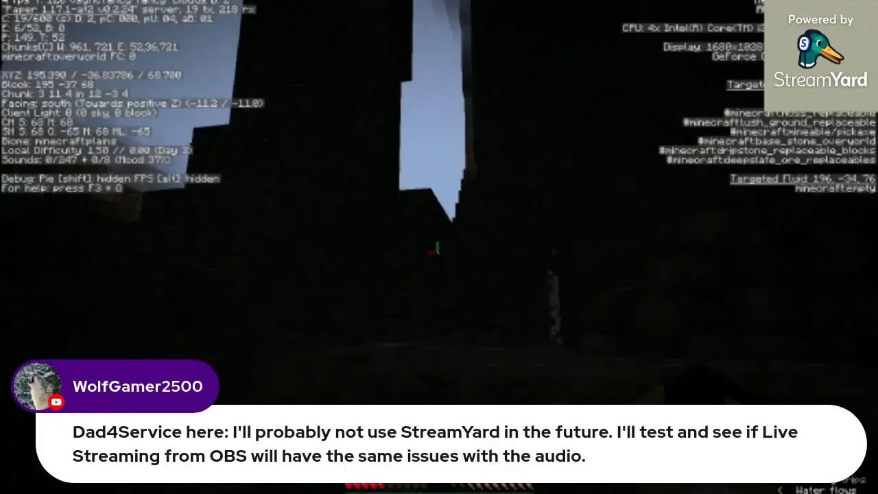 WolfGamer2500 Playing Minecraft with ProGamer2500 on HyPixel.net