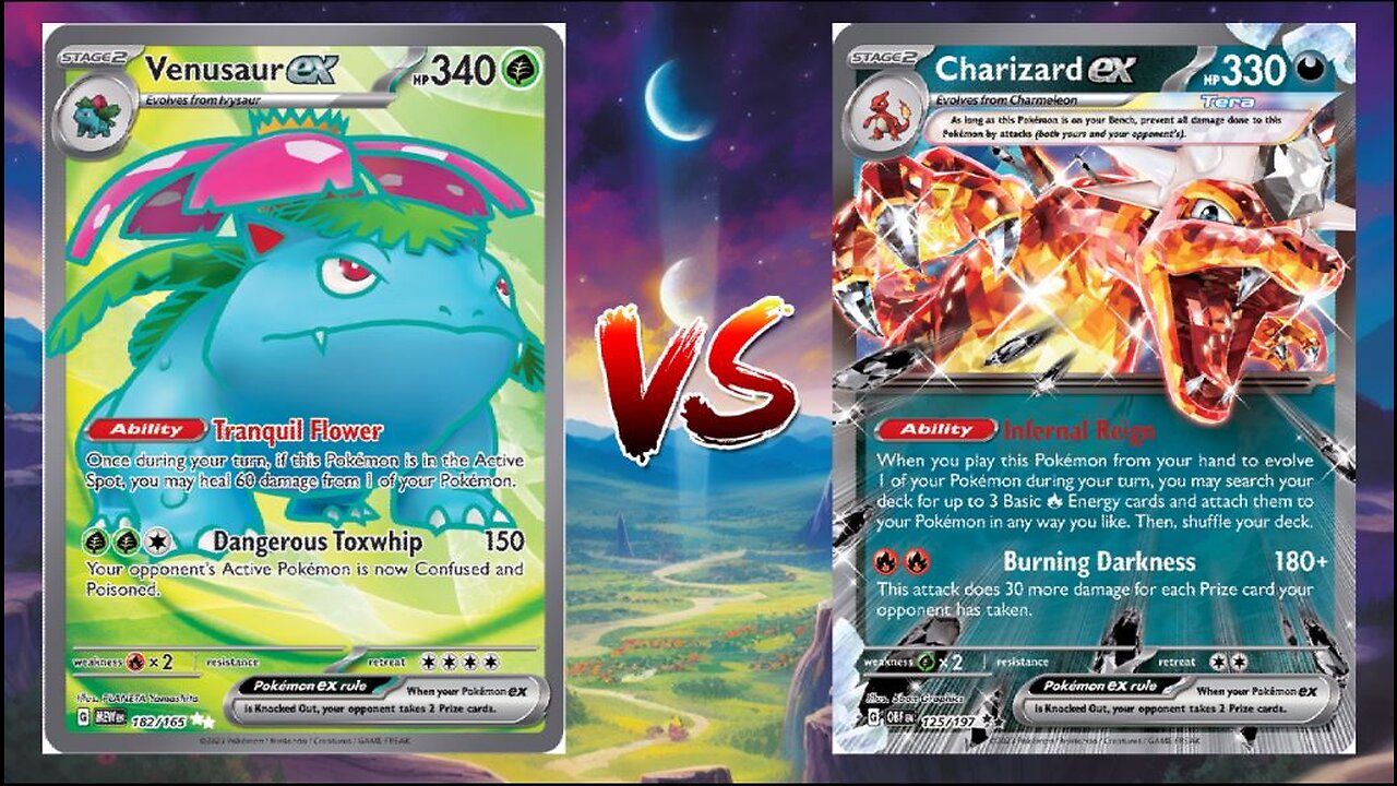 Pokemon TCG Live Venusaur EX Stall VS Charizard EX Kirlia!!