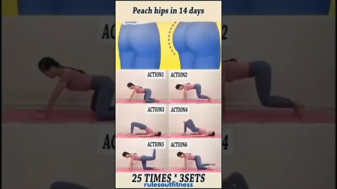 peach hip in 14 days