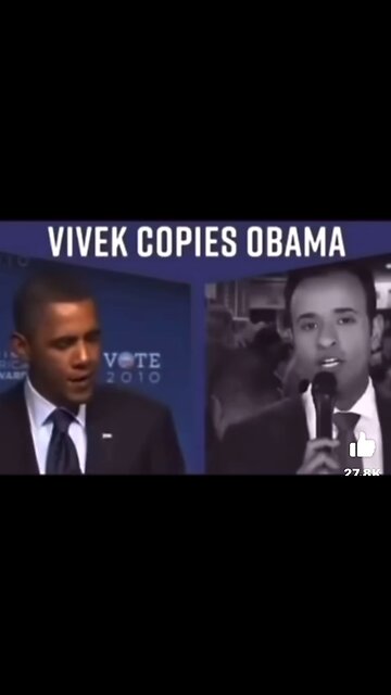 Vivek copies Obama Word for Word #UCNYNEWS￼￼
