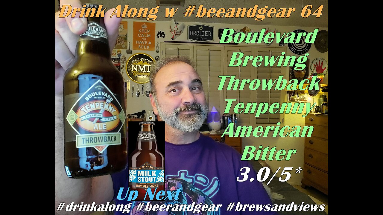 Drink Along #64: Boulevard Brewing Brewers Choice Tenpenny American Bitter Ale 3.0/5