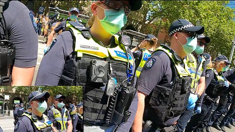 Victoria Police Circle of Tyranny 2020