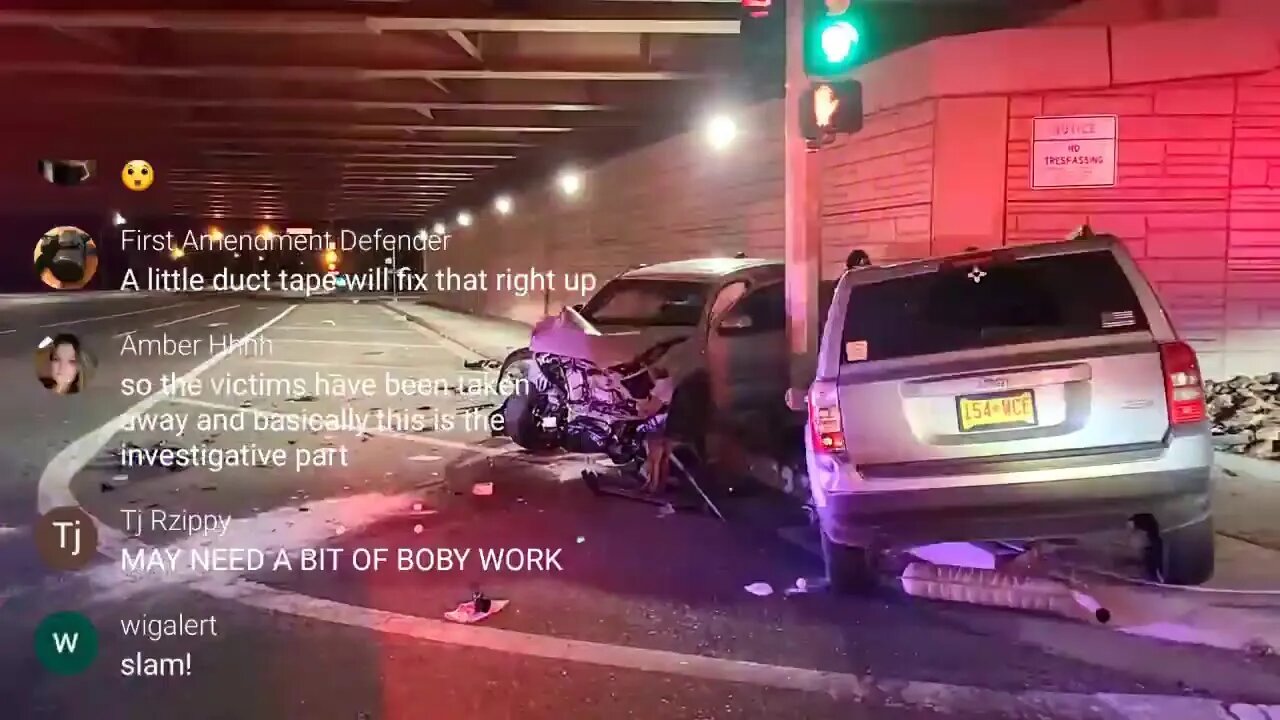Horrific head on collision!!! Thankfully both drivers SURVIVED!