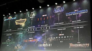 FASES 5 E 6 do UCM! TODOS ANÚNCIOS DA MARVEL STUDIOS E DA DC NA SAN DIEGO COMIC CON 2022! | PARTE 1