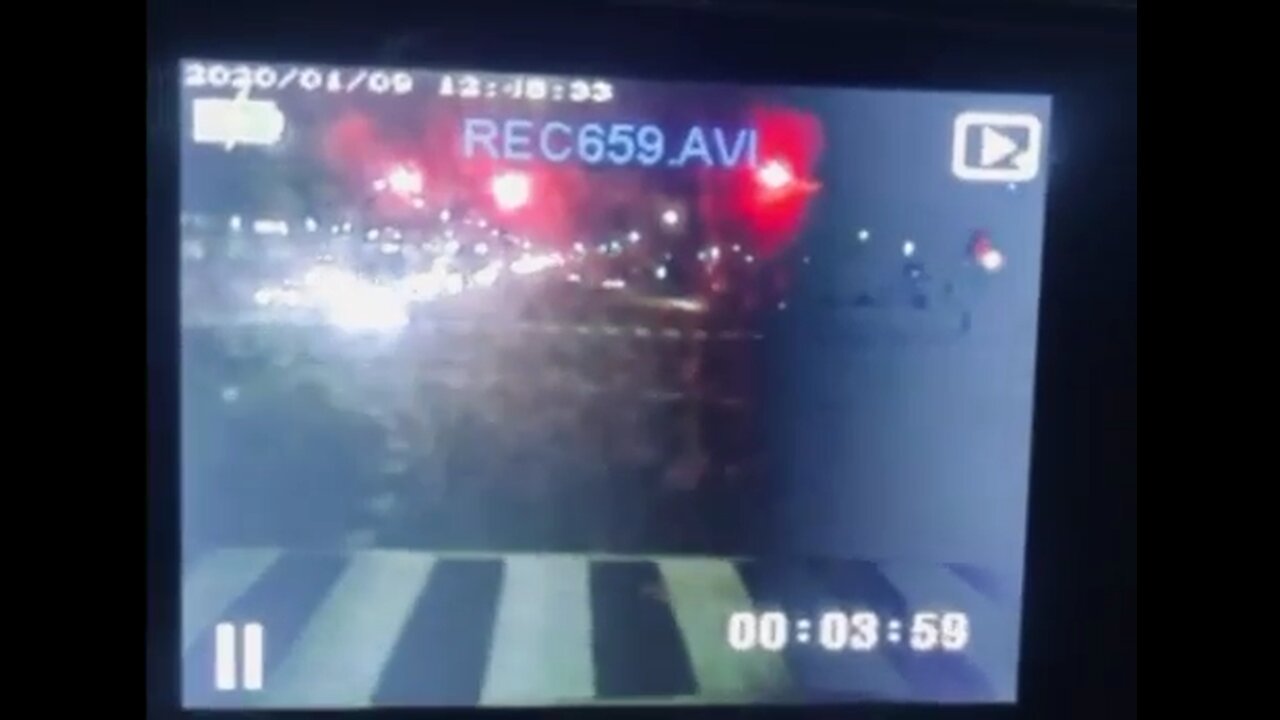 Vehicle Runs Red light