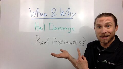 When & Why to Prepare Estimates for Selling Hail Damaged Roofs [LockDown LIVE]