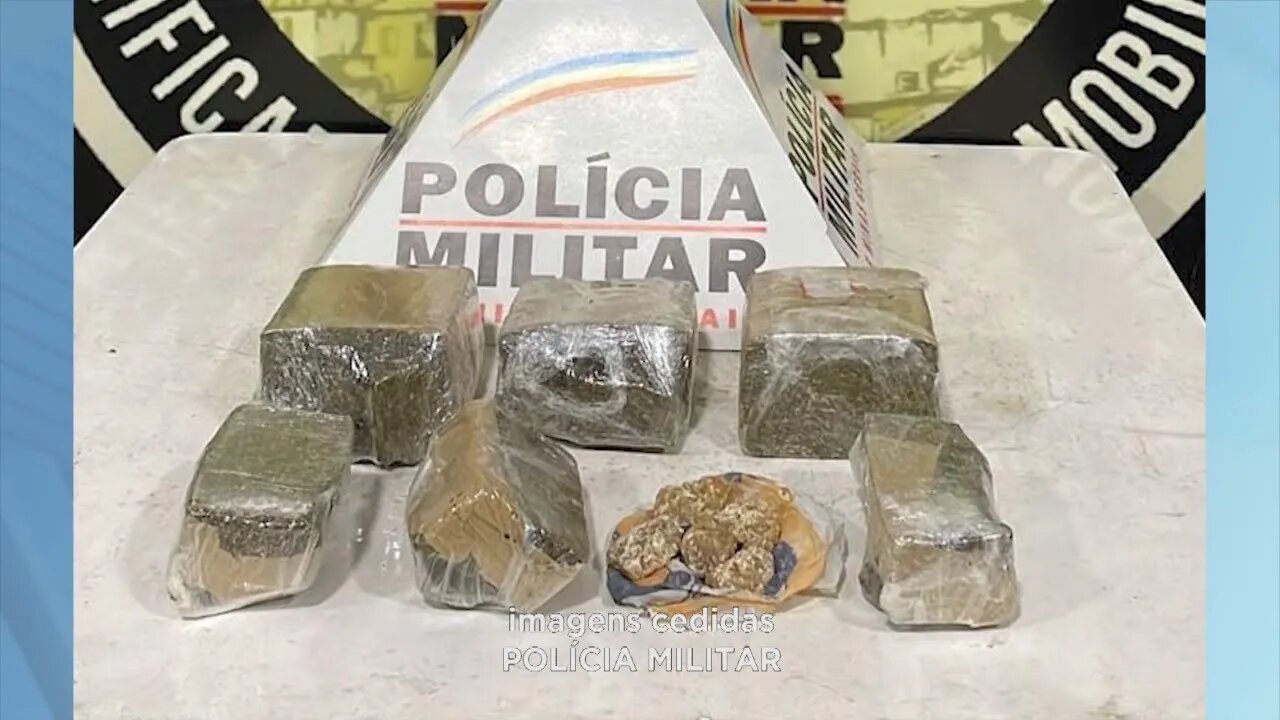 Operação "Êxodo": polícia apreende cerca de um quilo de drogas em Gov. Valadares