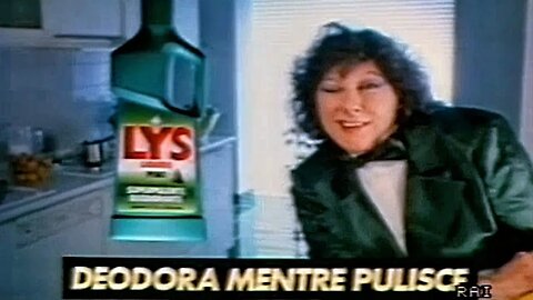 Spot - LYS LIQUIDO con SILVIA ANNICHIARICO - 1986 (HD)