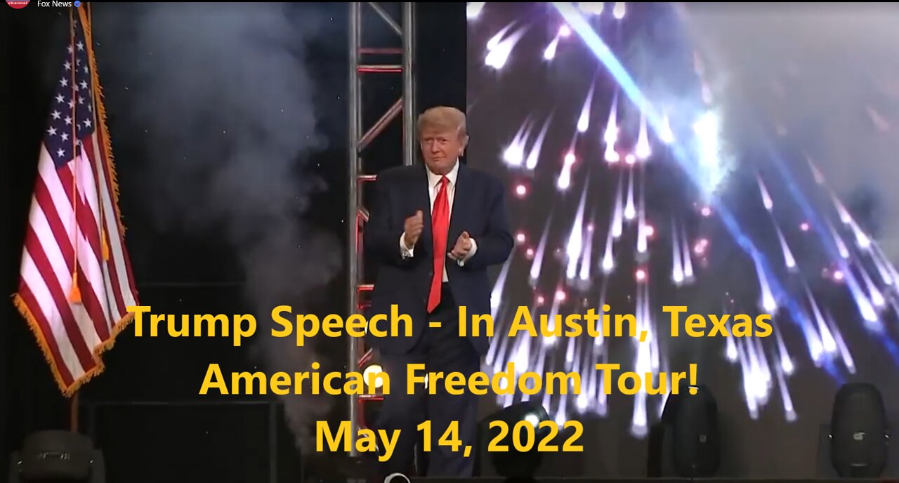 Trump Speech in Austin, Texas! Mar 14, 2022