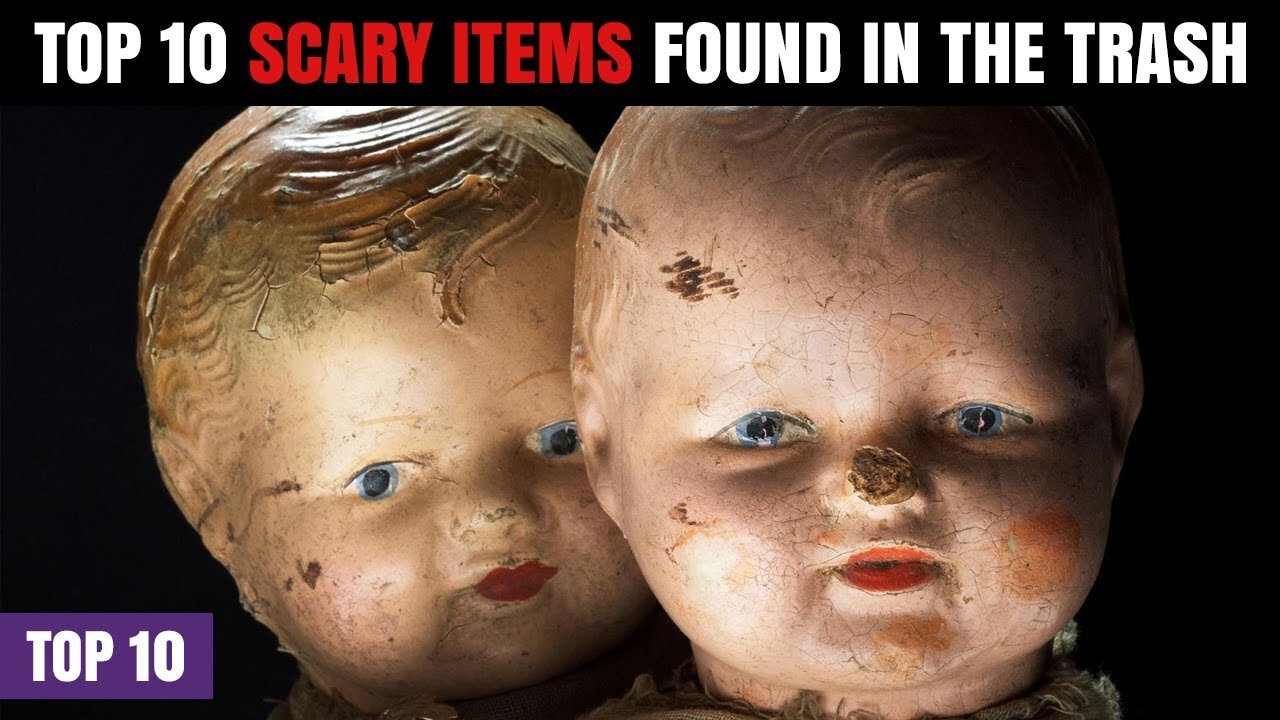 10 Scary Items Found In The Trash!