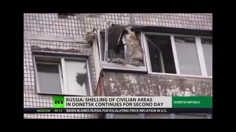 Ukrainian forces fired on residential areas of Donetsk using an MLRS with cluster munitions