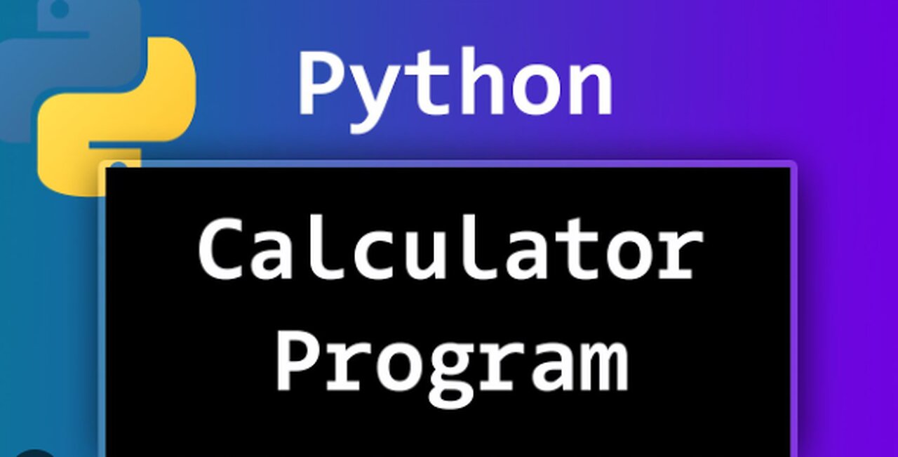 How to create a calculator program using Python #100daysofpython