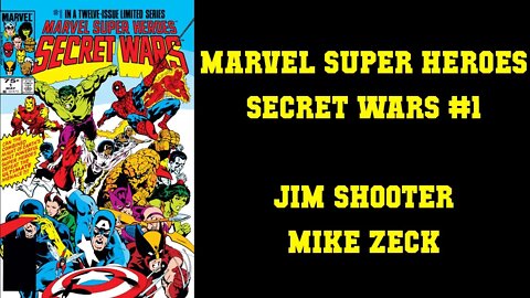 Secret Wars #1 - The Birth of Crossover Events