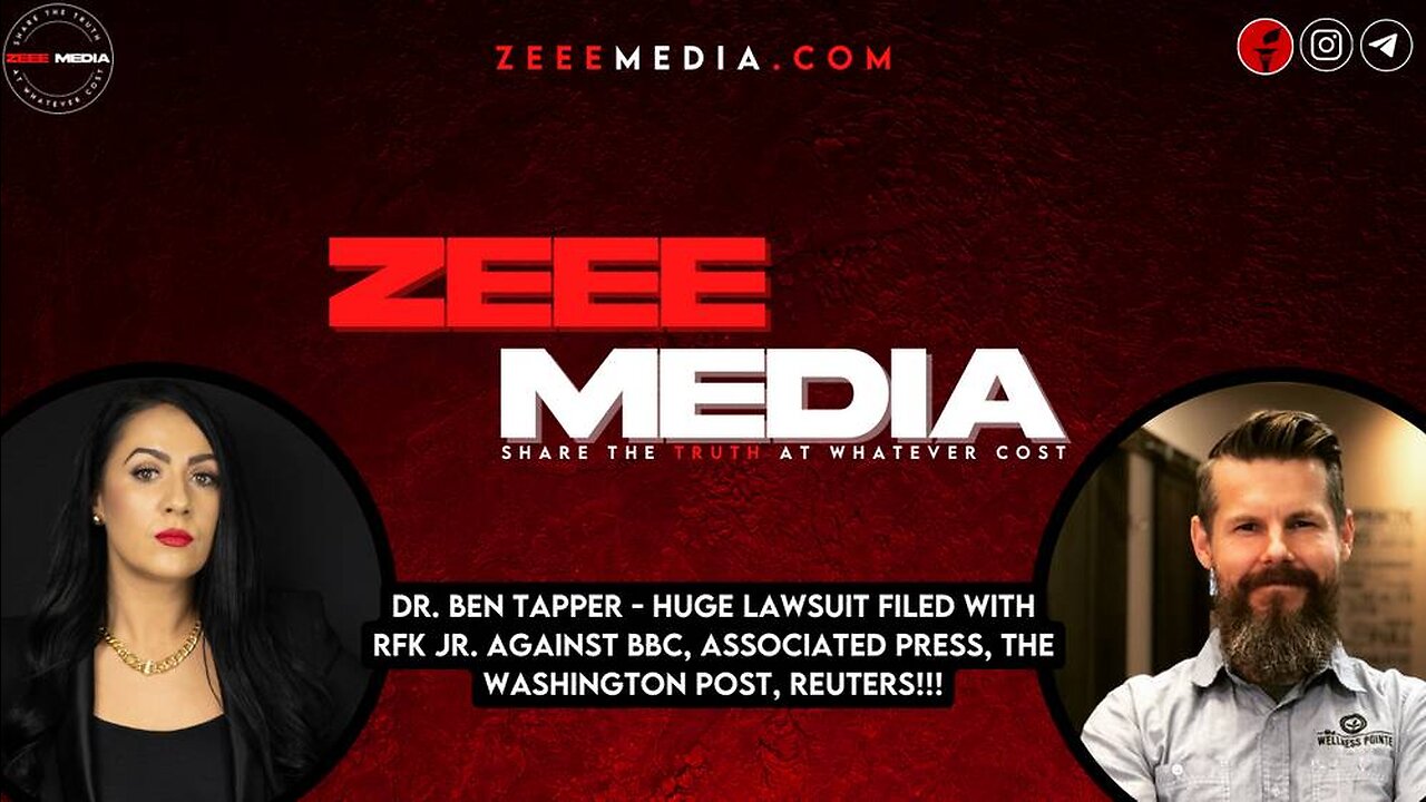 HUGE Lawsuit Filed with RFK Jr. Against BBC, Associated Press, The Washington Post, Reuters!!!