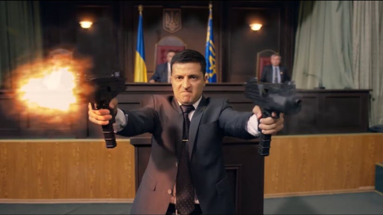 President Zelensky: The film industry predicting the future... again