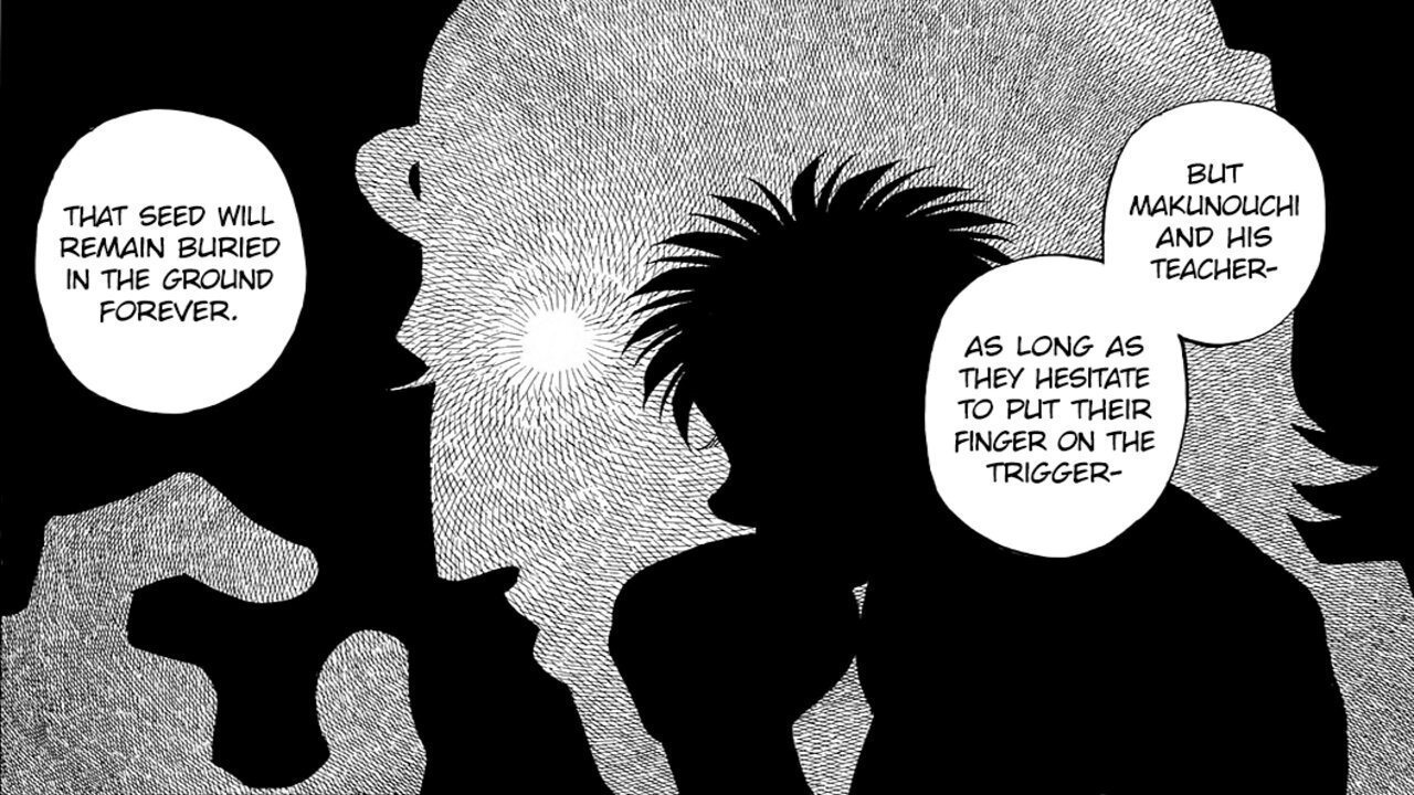 HAJIME NO IPPO 1387 - WHAT'S CLINGING TO HIM? - ENGLISH MANGA