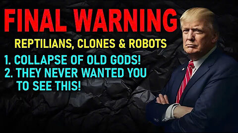 THEY NEVER WANTED YOU TO SEE THIS! BIOROBOTS, CLONES, AND REPTILIANS CURRENT SITUATION UPDATE.