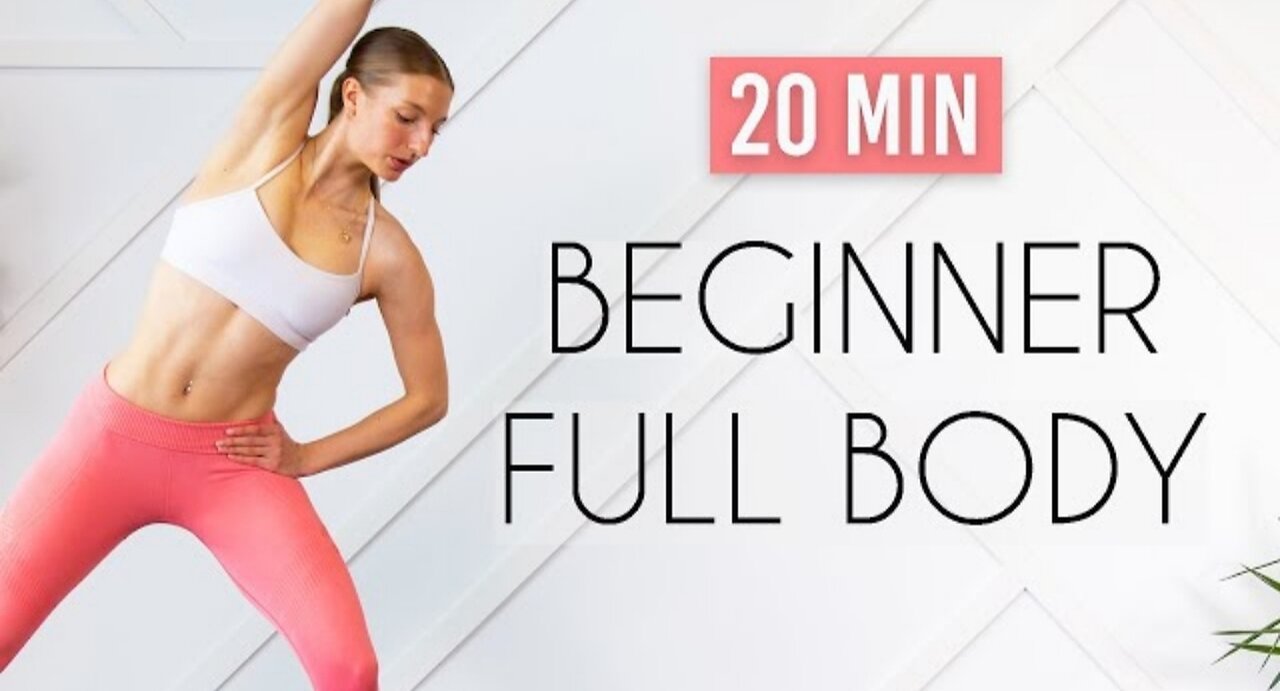 20 min Fat Burning Workout for TOTAL BEGINNERS (Achievable, No Equipment)