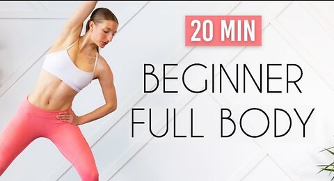 20 min Fat Burning Workout for TOTAL BEGINNERS (Achievable, No Equipment)