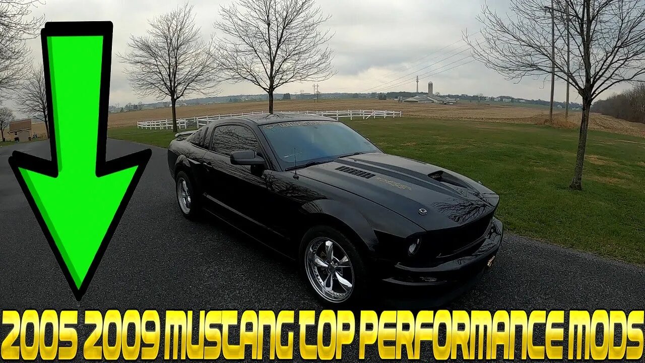 How To Make Your 2005-2009 Ford Mustang Quicker Than Stock - TOP Performance Mods