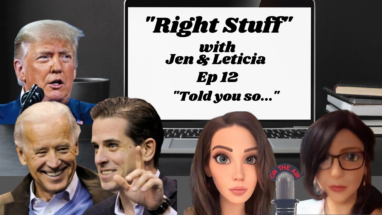 Right Stuff Ep 12 "Told you so..."